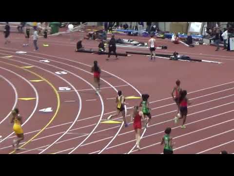 NEOITC All Star Meet 2 16 2024   Girls 60m Hurdles Prelims   Heat 1