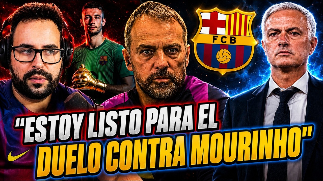 💥FLICK: "ESTOY LISTO para MOURINHO" ¡AVISA a los JUGADORES" - JOAN GARCÍA PREMIO ZAMORA