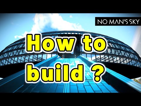 Learn to BUILD a GLASS DOME in #nomanssky - upside-down glass rooms and more!