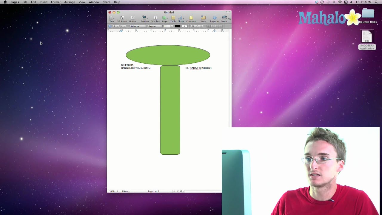 How to Save a Template in Apple's Pages