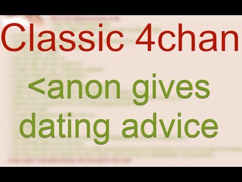 anon gives dating advice