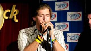 Jason Michael Carroll singing &quot;Let it Rain&quot; - Hard Rock Cafe, Boston - Nov. 4, 2009