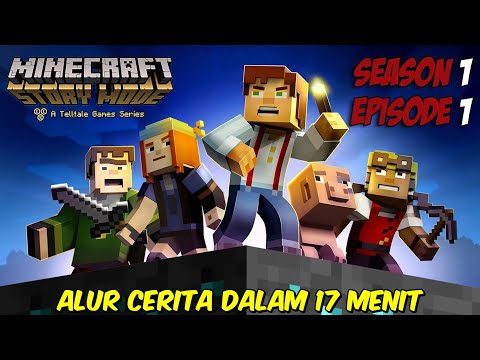 Minecraft Story Mode Episode 1 Storyline In Just 17 Minutes!!