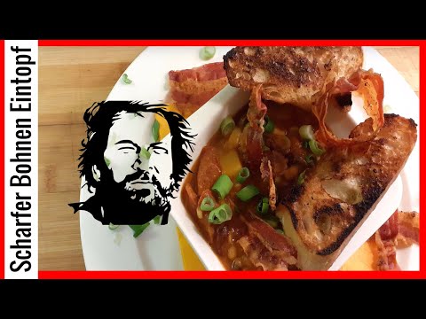 Bud Spencer Bean Stew | hot bean stew with Cabanossi, Bud Spencer