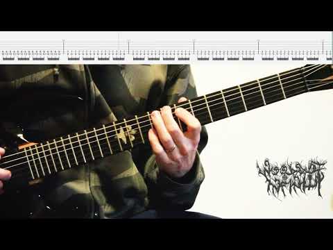 Swedish weird Black Metal! Woods of Infinity - Morkradd cover | Guitar tab | Tutorial