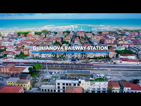 Giulianova Railway Station | Platform & canopy replacement