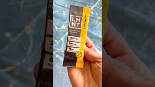 LMNT #Lemonade Salt #Electrolyte powder #tastetest 🍋 #foodlover #food #foodies #drink #foodreview