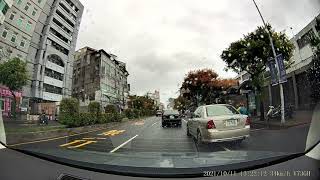 變換車道未打燈（檢舉成功）