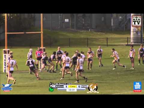2014 Real NRL Round 17 Under 18s Highlights - Cessnock vs Maitland