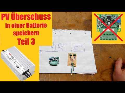 Schluss mit PV Überschuss (Teil 3) - MeanWell HLG mit Optokoppler steuern