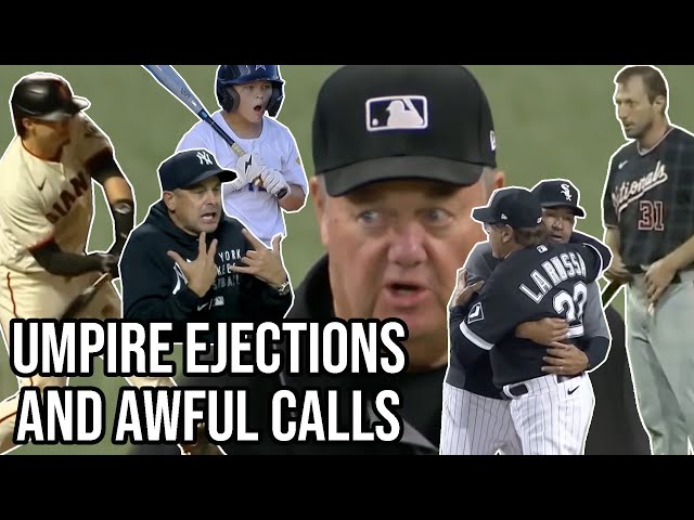 Umpire ejections and worst calls of 2021, a breakdown compilation
