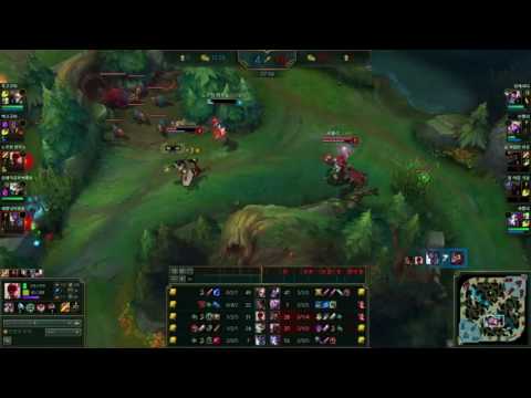 ZED Korea vs TWISTED FATE Mid KR Highlight
