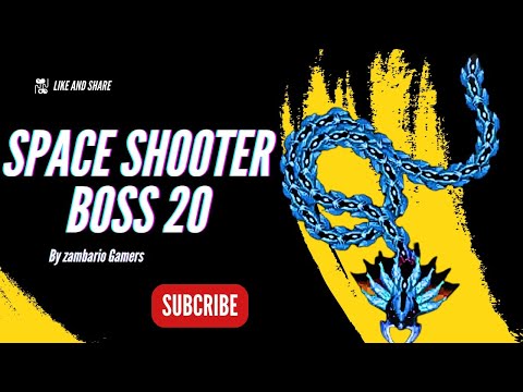 Space Shooter Galaxy Attack Boss Level 20 | Boss 20 Fight- Gameplay IOS & Android