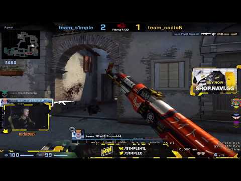 s1mple ,NiKo ,NaVi VS Hard Legion ,NaVi VS GAMBIT Youngsters.