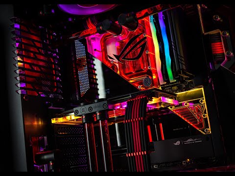 Asus ROG Maximus Z690 Glacial full water-cooled , Intel I9 12900k, Asus RTX3090 EKWB, and more