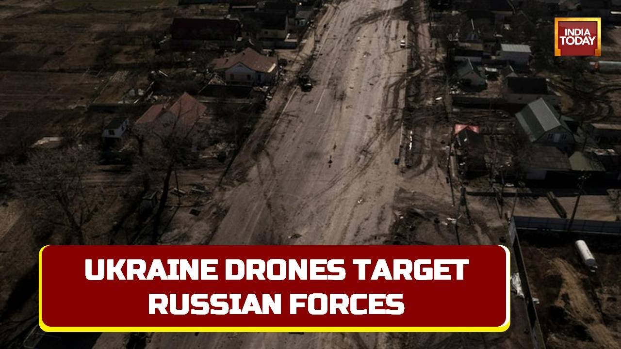 Ukraine Govt Releases Video Of Drones Targetting Russian Forces | Day 70 Of Russia Ukraine War