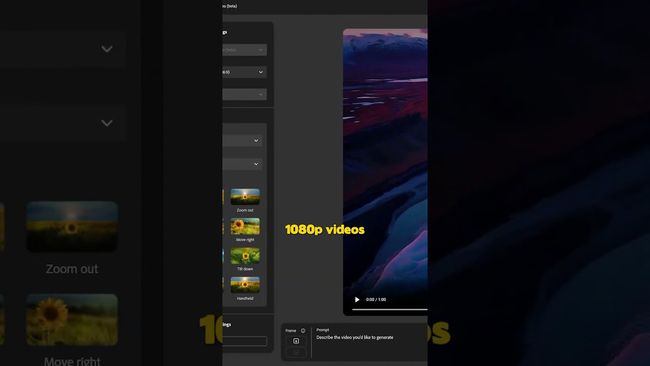 The New Adobe Generate Video Feature