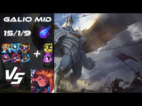 MID Galio vs Zoe - EU Grandmaster Patch 25.S2.8