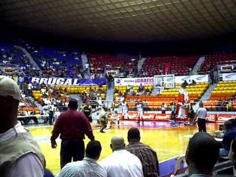 Watching Some Of The First Game ( Cupes vs. Captians)