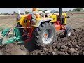Hindustan Tractor 60 hp with 2 Mb Plough setting for batter performance
