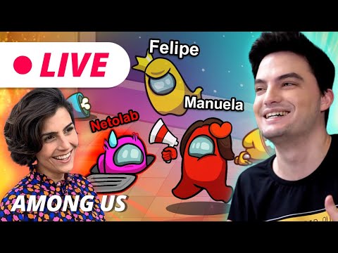 LIVE DE AMONG US COM MANUELA D'ÁVILA