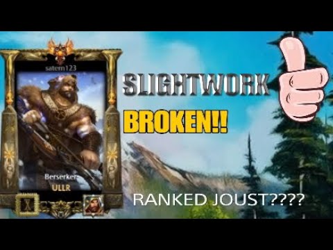 SMITE: ULLR DIAMOND RANKED JOUST CARRYING | FLAWLESS VICTORY |
