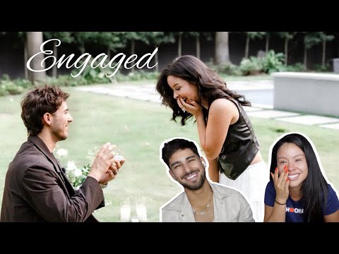 WATCHING OUR ENGAGEMENT VIDEO FOR THE FIRST TIME (Reaction Video)
