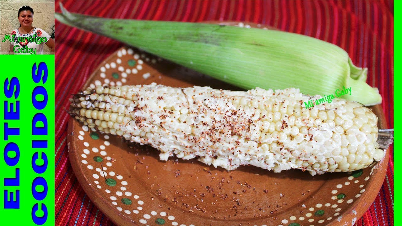 Cómo cocer elotes en la olla express con tequesquite para que queden suavecitos-/Mi amiga Gaby