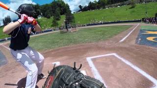 Jason Arrigo in Homerun Derby at Cooperstown