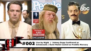 Final 'Live by Night' Trailer Released,Johnny Depp confirmed as Grindelwald - SGO #002