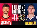 ROCKETS at NUGGETS | FULL GAME HIGHLIGHTS | November 29, 2023