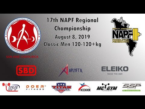 Classic Men 120-120+kg - NAPF Regional Championship -2019