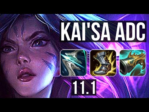 KAI'SA & Pantheon vs APHELIOS & Tahm Kench (ADC) | Rank 1 Kai'Sa, Rank 8 | KR Challenger | v11.1
