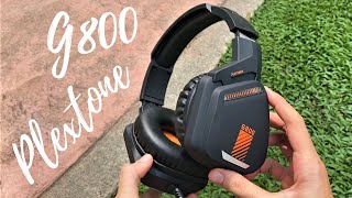 Plextone G800 Gaming Headphone Review + Mic Test