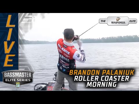 Palaniuk's roller coaster morning on Santee Cooper