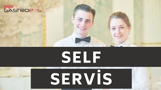 GastroPOS Cafe Restaurant Yönetimi - Self Servis Modülü