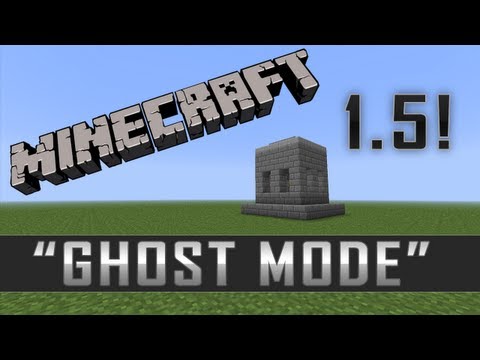 Critz - How to enter "Ghost Mode" - MineCraft Glitch Tutorial (Working 1.5)