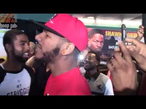 IM GONNA BREAK HIS NECK; Anthony Dirrell & Sakio Bika going at it at their press conference