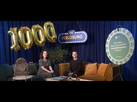 Mein Grundeinkommen - Die Jubiläumsverlosung (02.02.2022)