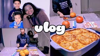 VLOG/On commence les vacances avec un malade 🤦‍♂️ Papa nous fait un bon gratin de potiron !