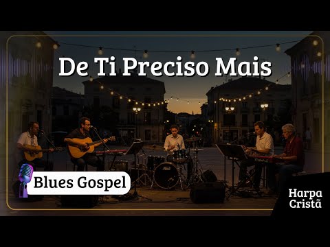 De Ti Preciso Mais| Blues Gospel | Harpa Cristã