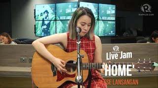 Reese Lansangan – &#39;Home&#39; (Rappler Live Jam)