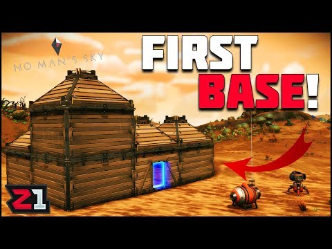 My First BASE! No Mans Sky Starting Base Episode 2 | Z1 Gaming