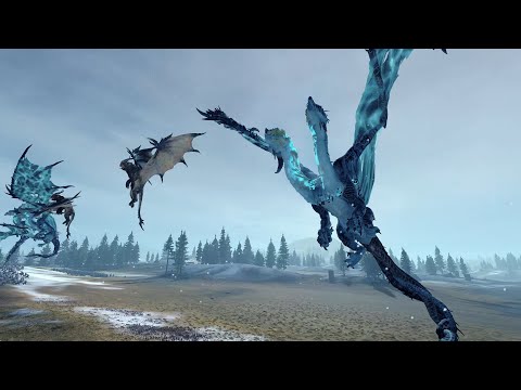 Beastmen vs Norsca - 40K Points, Epic Cinematic Battle, Total War: Warhammer 2