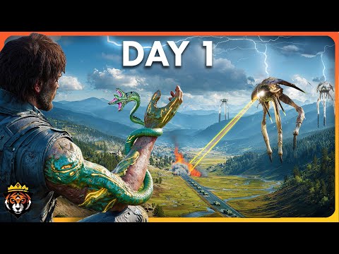 DAY 1 in this Incredible NEW Survival Game Inspired by War of the Worlds...