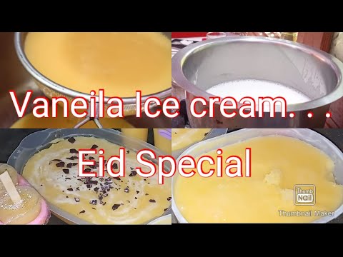eid special ice cream garmi ma bany or enjoy kary