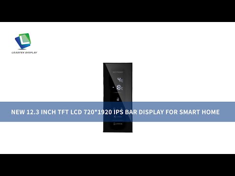 New 12.3 Inch TFT LCD 720*1920 IPS Bar Display for Smart Home
