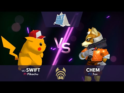 Swift (Pikachu) vs Chem (Fox) –Losers Quarters | The Salt Mine #22