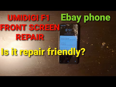 Easy Way to Repair Cracked UMIDIGI F1 Front Screen