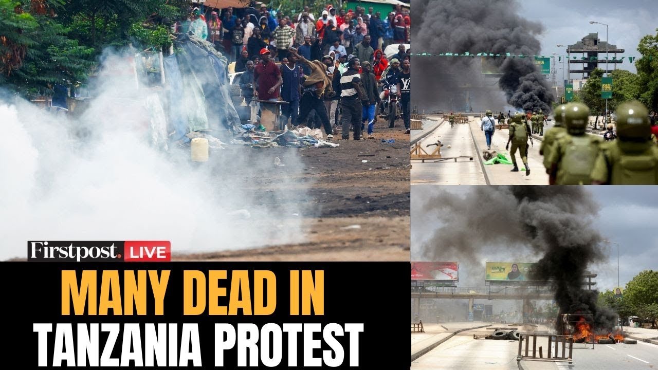 LIVE: Tanzania Police Clash with Protesters, Curfew Imposed | Tanzania Protests | N18G